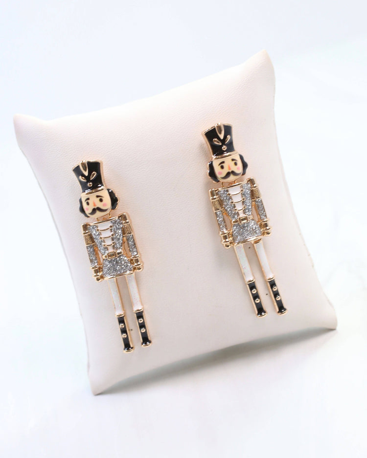 Nutcracker Earring (Naughty or Nice)