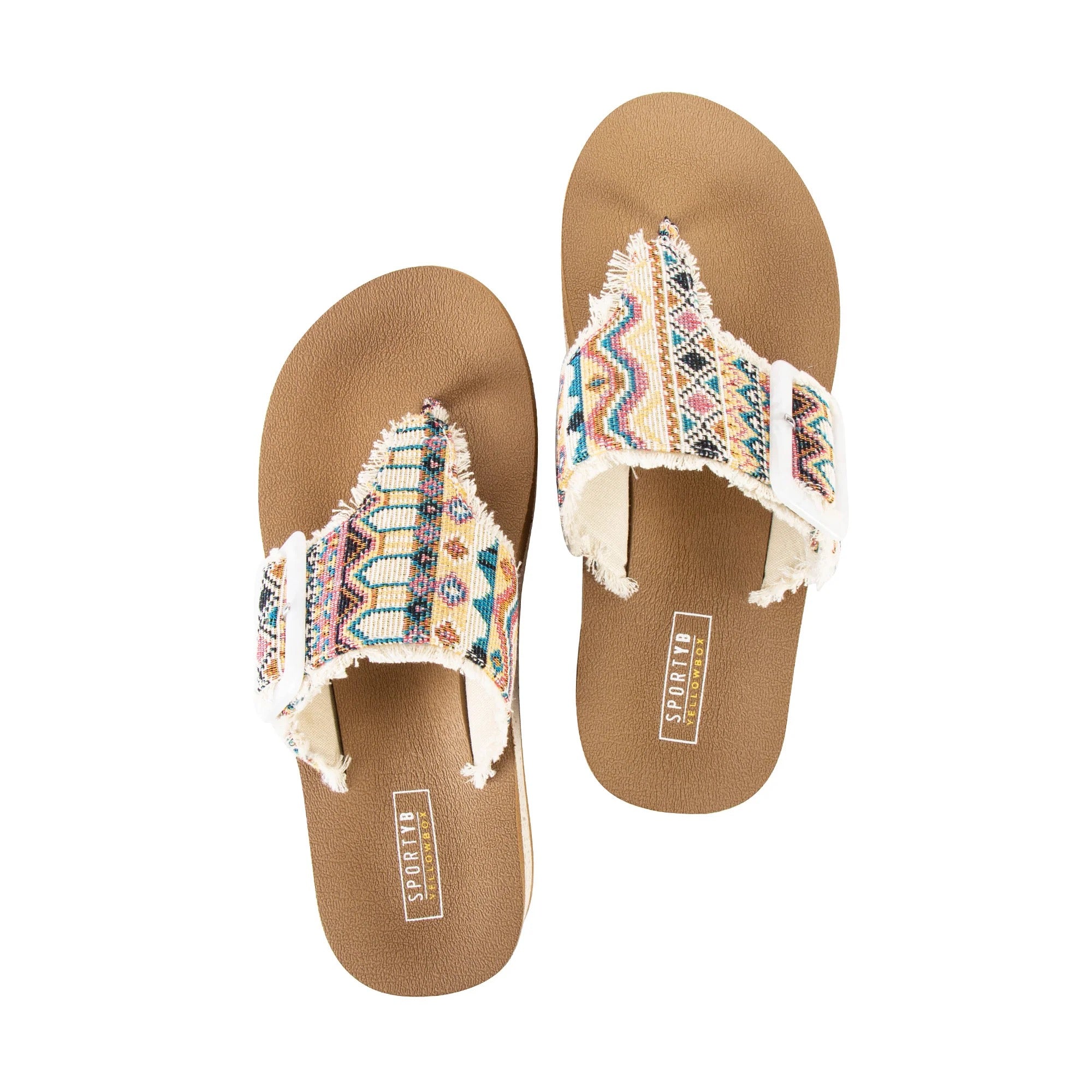 Carlow Wedge Thong Sandals